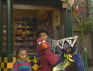 Telly figures out how to deal with a penguin that steals his superhero costume.
