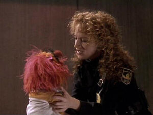 Griffin and Animal in Muppets From Space