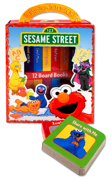 The Teachers' Lounge®  My First Library Sesame Street, 12 Books