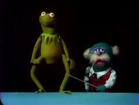 Kermit the Frog helps Professor Hastings discuss parts of the body