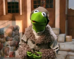 Kermit in CinderElmo