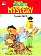 The Sesame Street Mystery Coloring Book Mel Conrad Western Publishing 1980 (reprint)