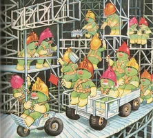 Pick-Axe and Sledge Hammer Doozer in What Do Doozers Do?