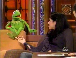 JKL 2003-10-02 Kermit and Sarah Silverman
