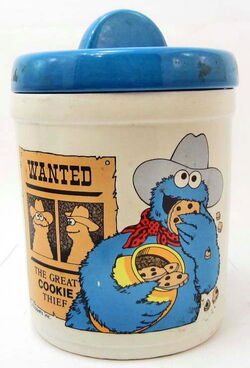 The Cookie Jar Store Cookie Chef Cookie Jar (COOKIE MONSTER)