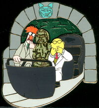 Beaker and Dr. Bunsen Honeydew with Gus