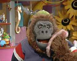 Monty the Gorilla, from Mopatop's Shop