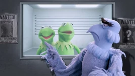 MostWantedDvdMenu.jpg (884 KB) Muppets Most Wanted Footage of the Muppets in the Interrogation room being asked questions by Sam the Eagle, play above the Blu-Ray menu.