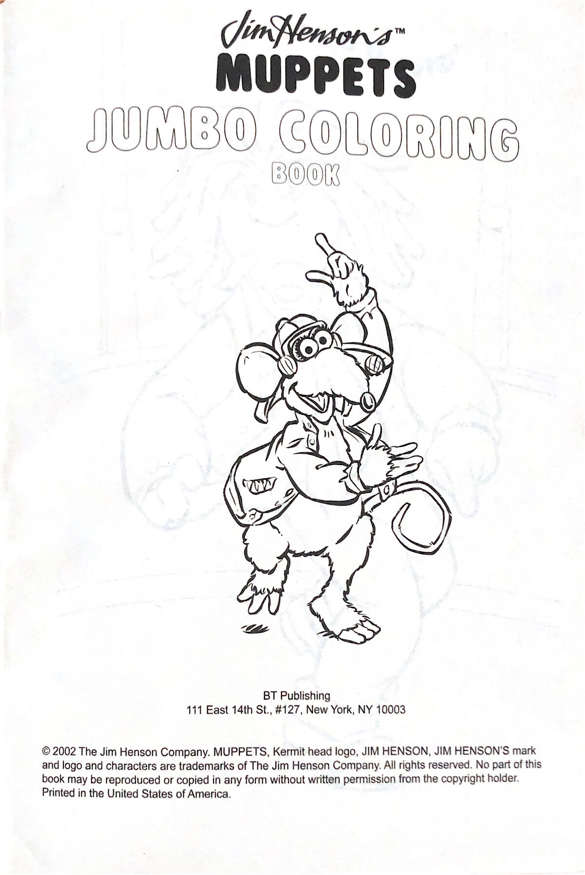 Muppets Jumbo Coloring Book | Muppet Wiki | Fandom