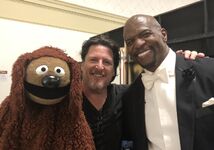 Rowlf, Bill Barretta and Terry Crews