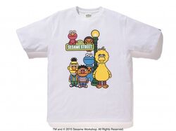 A BATHING APE Sesame Street コラボ ビーズクッション A BATHING APE Sesame Street コラボ ビーズクッション Bape X