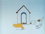 Chase: Dog & Cat Race Around, Thru House[1] (First: Episode 1020)