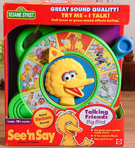 Sesame street see n say hot sale