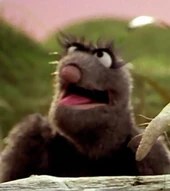 The mole puppet recycled in The Adventures of Elmo in Grouchland.
