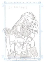 Scarran artwork by Joe Panico