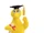 Sesame Street graduation plush