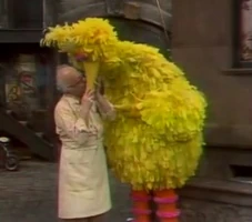 Will Lee (Mr. Hooper) & Big BirdSesame Street Episode 0623