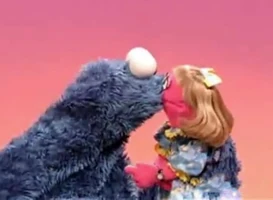 Cookie Monster & Prairie DawnThe Letter of the Day: C
