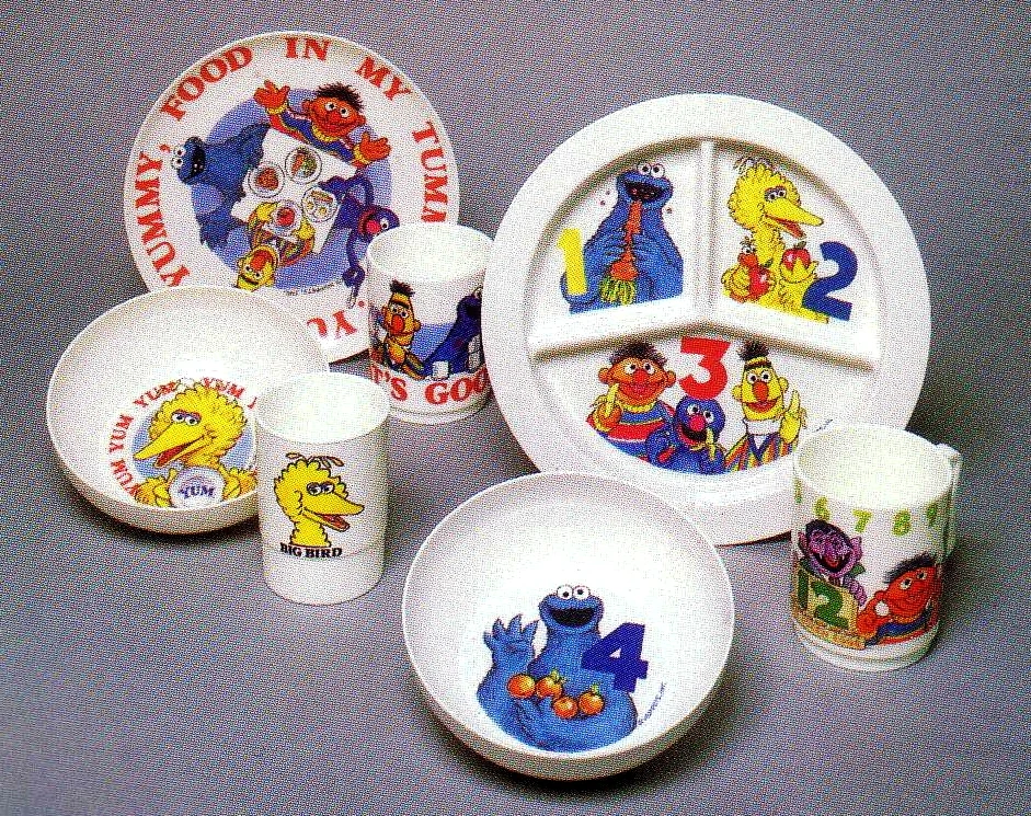 Sesame Street dinnerware (Peter Pan) Muppet Wiki Fandom