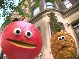 fruits (speaking voices) in "Healthy Fruits Song"