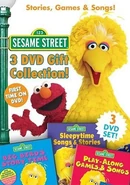 DVD2005 Sony Wonder 3-disc set with Big Bird's Story Time and Bedtime Stories & Songs