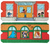 Sesame Street American Bricks 1977