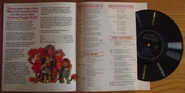 Inside the musical notes booklet with the flexi disc