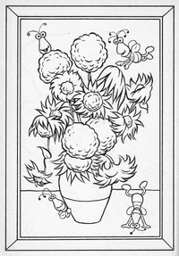 Vincent van Gogh's Vase with Fourteen Sunflowers