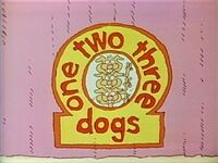 Three Dogs do circus tricks (First: Episode 1480)