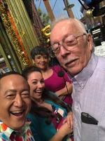 Alan Muraoka, Suki Lopez, Sonia Manzano, and Frank Biondo