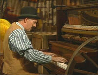 Dave ConnerOld West pianist Sesame Street Episode 3062