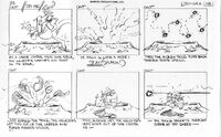 Partial storyboard (page 11B)