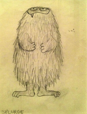 Original sketch by Jim Henson, 1965.