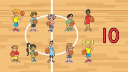 Ten Basketball Players (First: Episode 5022)