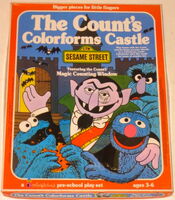 Colorforms 1977 count's castle