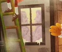 The Muppet Christmas Carol: The Illustrated Holiday ClassicOz and Jim Henson are seen as attendees to the Fozziwig Christmas party.