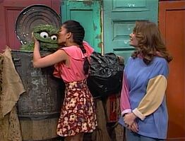 Annette Calud (Celina) & OscarSesame Street Episode 3244