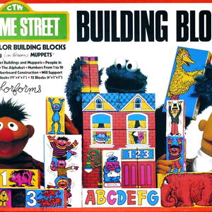 sesame street foam building blocks