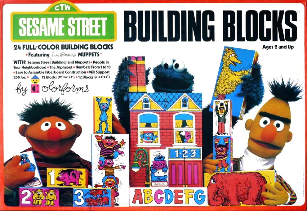 NFL The Muppets Building Blocks