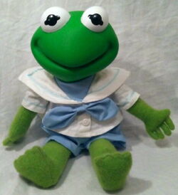 Muppet babies kermit plush discount
