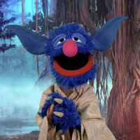 Grover as "Groda"