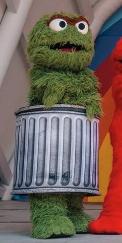 oscar the grouch head