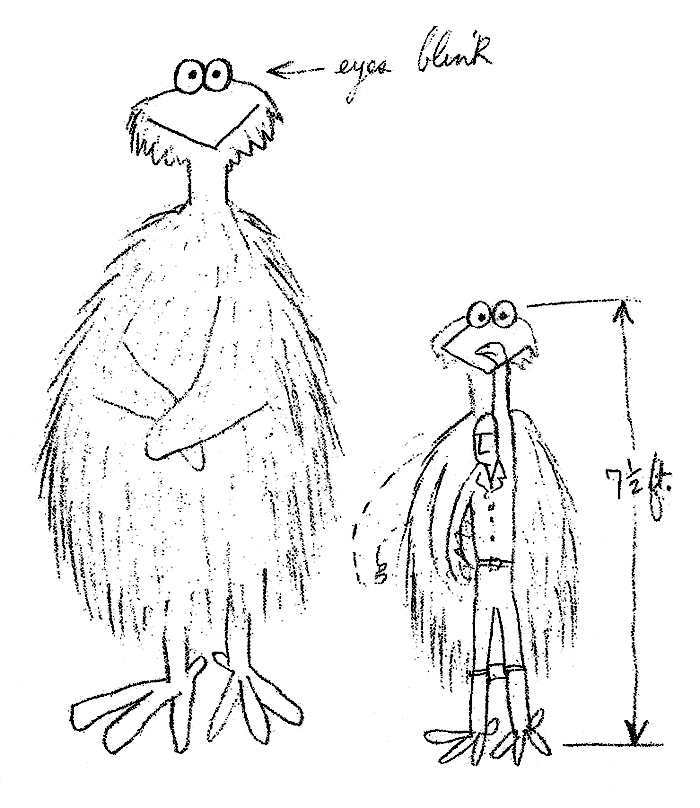 How To Draw Big Bird From Sesame Street HD Png Download  Transparent Png  Image  PNGitem