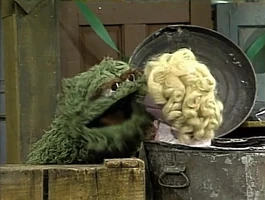 Polly Darton & OscarSesame Street Episode 1856