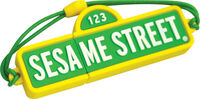 25th Anniversary: A Musical Celebration Sesame Street sign USB