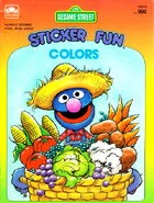 Colors Sticker Fun Tom Brannon Western Publishing 1987