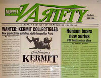 "Muppet Variety", June 1994