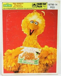 "Big Bird's Portrait of a Friend" 1986, Golden