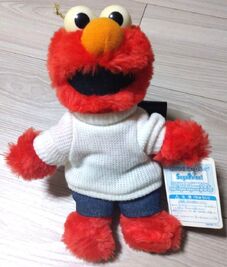 Sony Elmo plush-white shirt