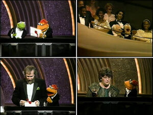 The58thAcademyAwards-Kermit,Scooter&JimHenson-(1986)